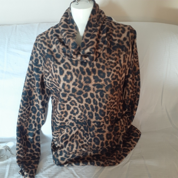 New No Tags Charlie B Small Super Soft Leopard Print - Picture 8 of 16